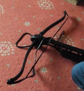 how to string a crossbow step 2
